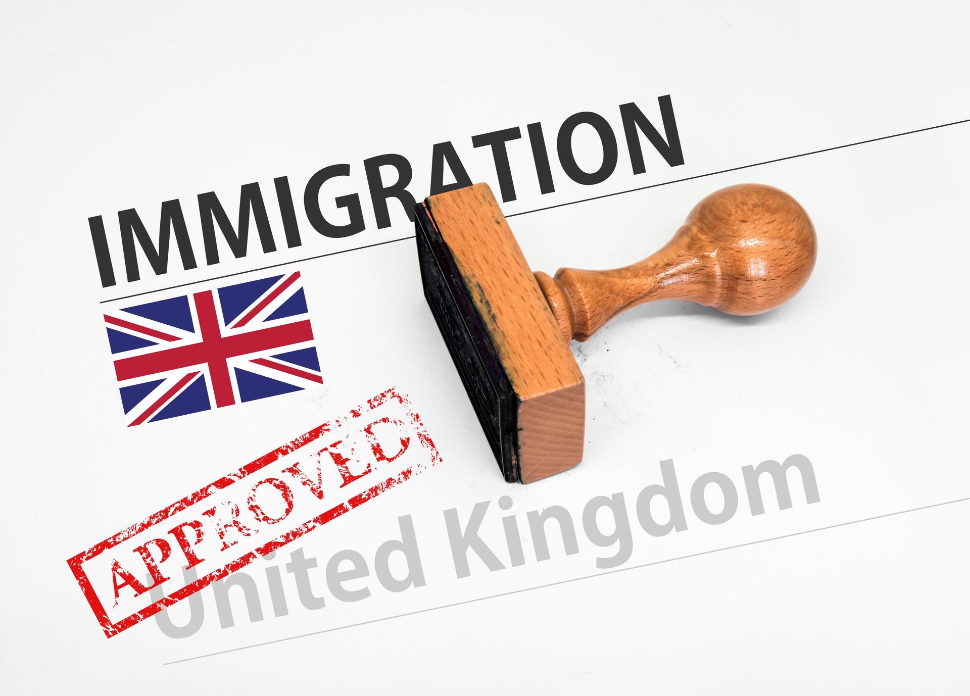 Approved Immigration United Kingdom application form